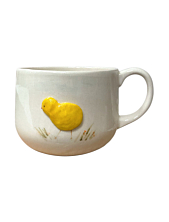 Кружка ручной работы DARI DARI «Цыплёнок», керамика, 350 мл