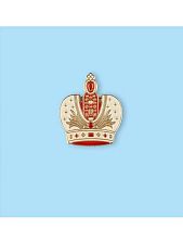 Металлический значок «Корона»