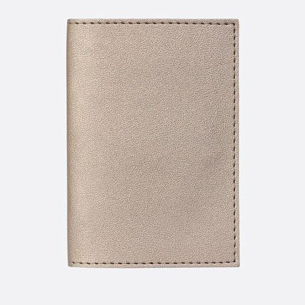 Обложка органайзер для паспорта с самолётом Kokosina bags, искусственная кожа, бронзовый, фото 1.