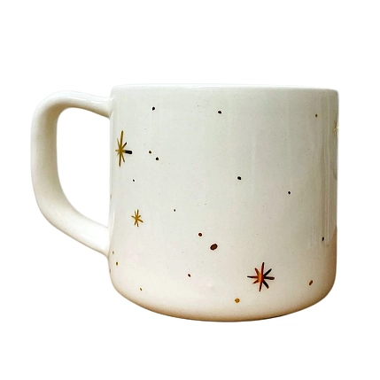 Кружка ручной работы Анна Герман с надписью «Ты всё делаешь правильно», белая, фарфор, 300 мл, фото 2.