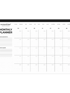 Настольный отрывной планер по месяцам «Aesthetic»