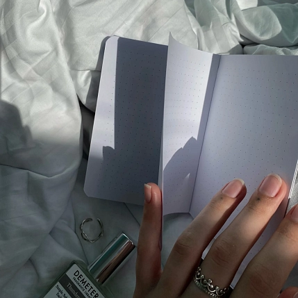 Блокнот «Поэзия повседневности» в точку, А6, 60 листов, серый, фото 5.