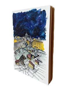 Блокнот Elizabeth Madar «Ночной Петербург», 40 листов