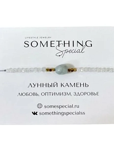 Браслет Something Special «Лунный камень №1», Long