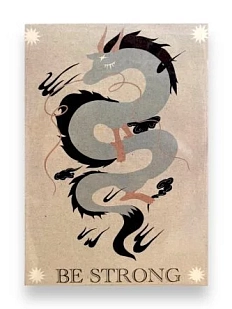 Открытка Ладан керамика «Be strong», А6