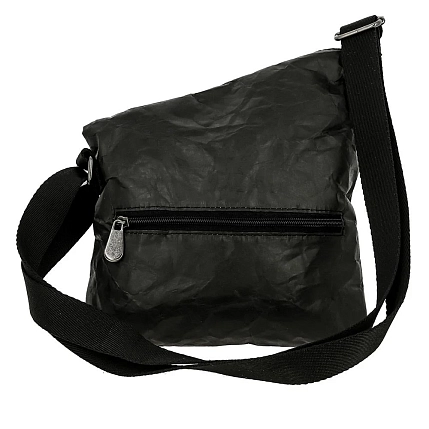 Сумка Ranzel Bags «Nichosi Black», тайвек, чёрная, фото 3.