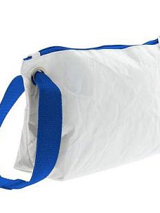 Косметичка Ranzel Bags Avocado Mini White/Blue, тайвек, белый, голубой