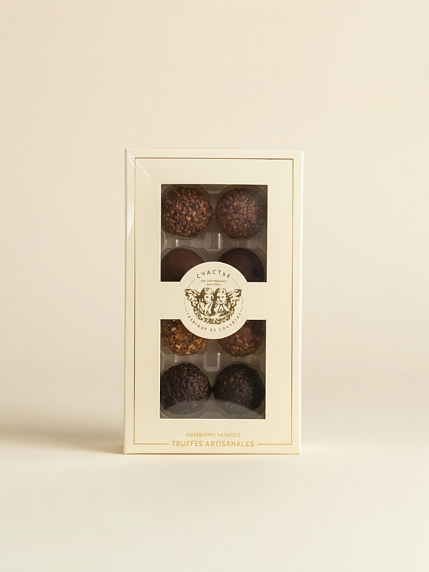 Шоколадные трюфели №2 Счастье, 8 шт, фото 1.