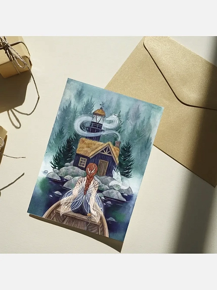 Подарочный набор на 14 февраля с книгой «Эмма», ароматической свечой и сладостями, фото 4.