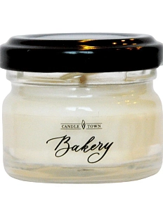 Cвеча «Bakery», соевый воск, хлопковый фитиль, 25 мл