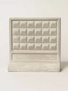 Статуэтка Urbanism Art Миниатюрный бетонный строительный забор, сувенир, 10 х 10 см