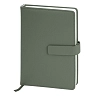 Подарочный набор с ежедневником «President» и ручкой, зелёный, превью фото 2