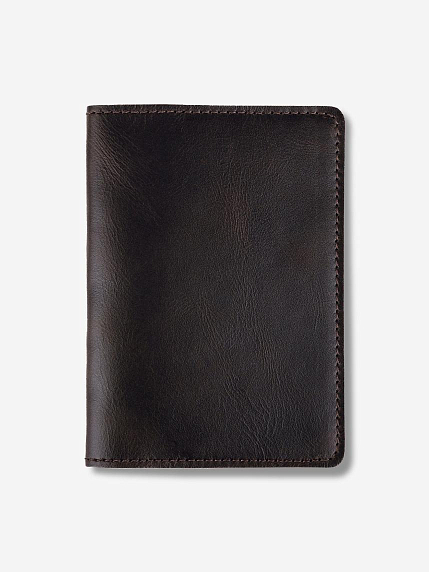 Обложка на паспорт Адрика.студио, шоколад, натуральная кожа, фото 1.