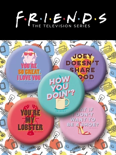 Набор значков «Friends»