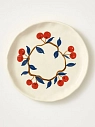 Тарелка ручной работы Татко керамика «Вишенки на ветке», керамика, 15 см, превью фото 1