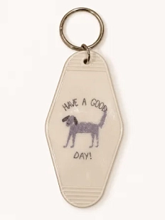 Брелок ручной работы с собакой Настянорм керамика «Пюс», 7 см