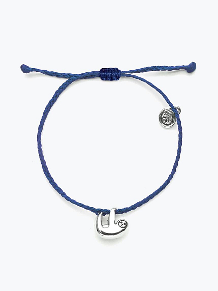Браслет WAF WAF «Ленивец», темно-синий, фото 1.
