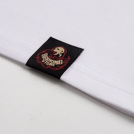 Футболка ШКЯ x Barking store «С любовью», L муж., серый, фото 4.