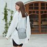 Сумка Ranzel Bags «Bender Gray», тайвек, серая, превью фото 4