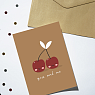 Открытка DARI DARI «Вишенки you and me», А6, превью фото 2