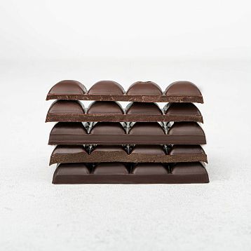 Шоколад Nilambari горький 63% с финиковой пудрой, без сахара, фото 2.