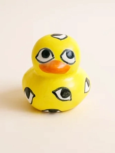 Керамическая фигурка Уточка «Глаза», 7 см