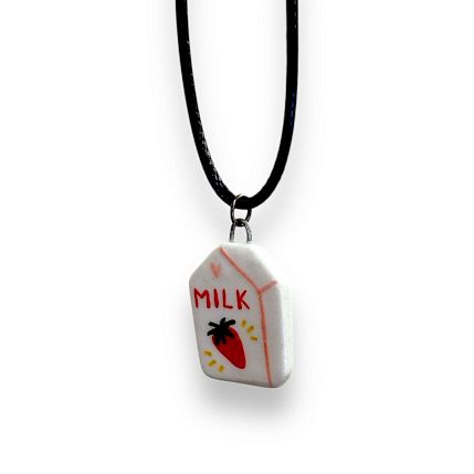 Подвеска ручной работы «Milk»‎, керамика, фото 2.