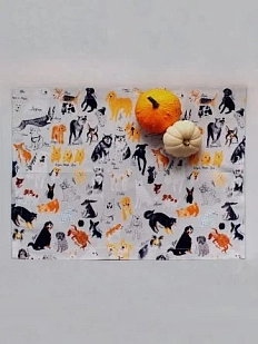 Набор из двух салфеток «Собаки»