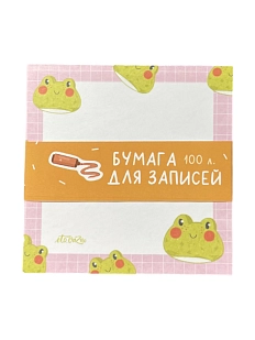 Бумага для записей «Лягушки»