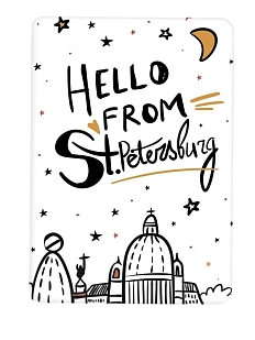 Магнит «Hello from St. Petersburg»