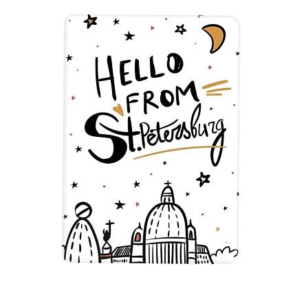 Магнит «Hello from St. Petersburg», фото 1.