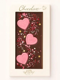 Шоколад тёмный «Сердечки»