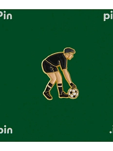 Металлический значок Heart of Moscow «Вратарь» серия World XI