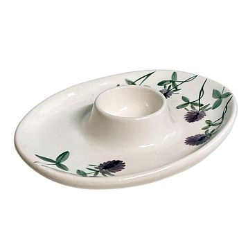 Пашотница для яиц Верба керамика ручной работы «Клевер», керамика, фото 3.