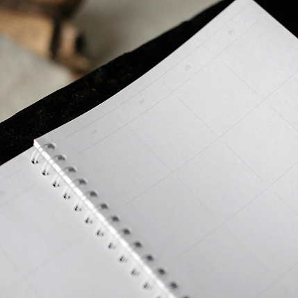 Ежедневник на пружине Mitrozhe «Мудрое сердце», А5, 50 листов, коричневый, фото 5.