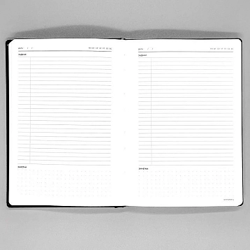 Ежедневник «Minimalism», чёрный, фото 2.