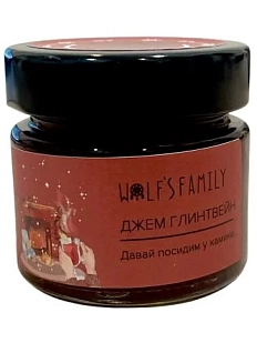 Винный джем Волчья семья (Wolf's Family) «Глинтвейн», 120 г