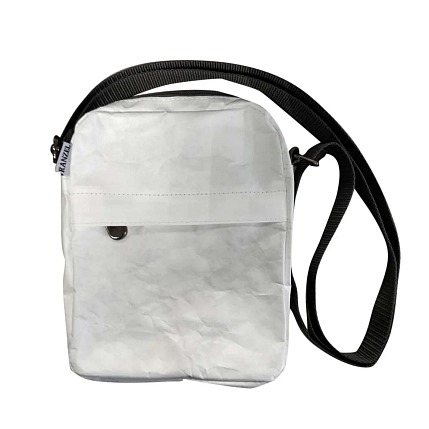 Сумка Ranzel Bags «Bender White», тайвек, белая, фото 1.