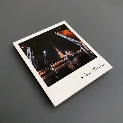 Магнит Подписные изделия «Разводные мосты. Фото», фото 2.