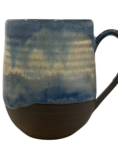 Кружка «Байкал», синяя, керамика, 400 мл