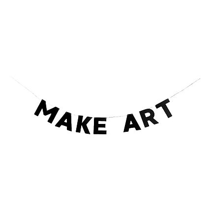 Гирлянда «MAKE ART», фото 1.