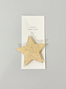Бирка для подарка на прищепке «Блестящая звезда», BOE, превью фото 1