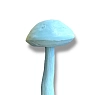 Свеча ручной работы «Гриб Подберёзовик», голубой, превью фото 2