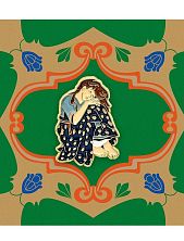 Металлический значок Heart of Moscow «Алёнушка» серия Сказки