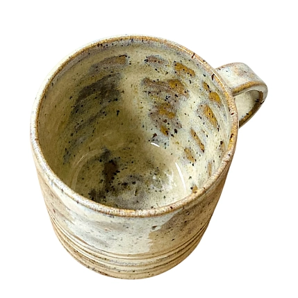 Кружка ручной работы Идеальное совпадение с объёмными полосками, керамика, 250 мл, фото 3.