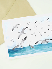 Открытка DARI DARI «Чайки и море», А6