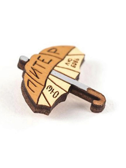 Значок WAF WAF «Питерский зонт», фото 2.