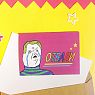 Карточка с посланием «Отвали», мини-открытка, превью фото 2
