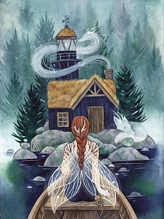 Постер интерьерный Анна Спешилова «Тишина», А3