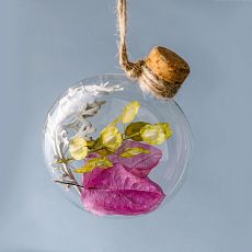Ёлочный шар-панно «Денежный», 8 см